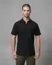Camiseta Polo Hombre Negro S 192G004_NEG194007 Rifle