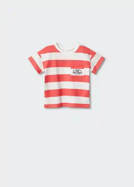 Kit Camiseta Ancla Coral Talla 69 Niños Mango