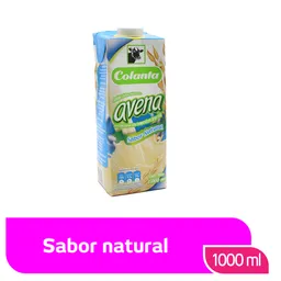 Avena Natural UHT Colanta Caja X 1000 ml