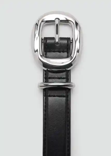 Cinturón Lola Negro Talla L Mujer Mango