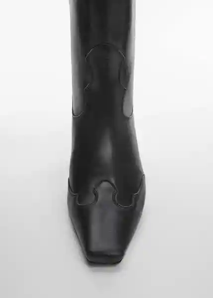 Botas Telma Negro Talla 37 Mujer Mango