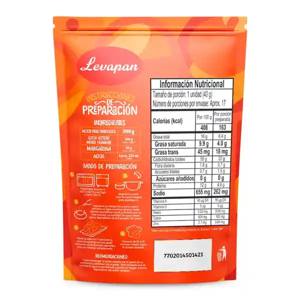 Levapan Mezcla Pandeyuca