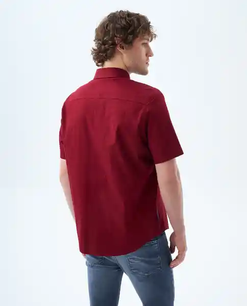 Camisa Hombre Rojo Talla L 819f004 Americanino