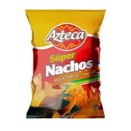 Azteca Súper Nacho Mega Queso y Bbq Mix