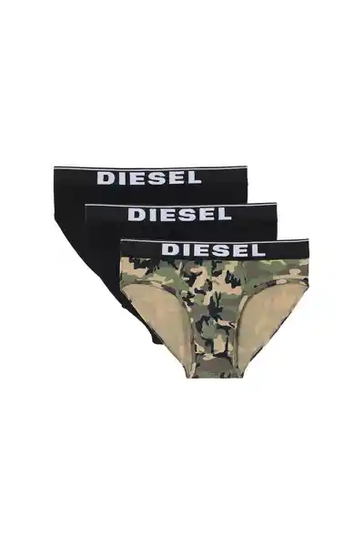 Diesel Ropa Interior Umbr-Andrethreepack Verde Militar Talla S