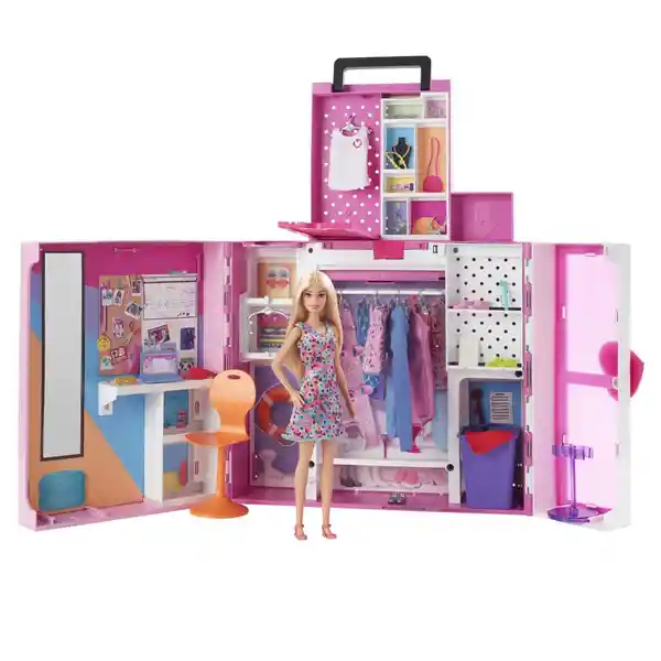 Barbie Muñeca Dream Closet Nuevo