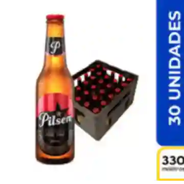 Caja Pilsen Bot 330 ml