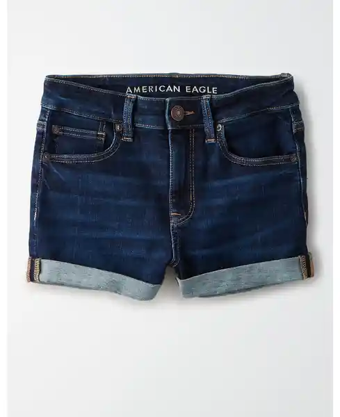 Short Mujer Azul Talla 00 American Eagle 13336004