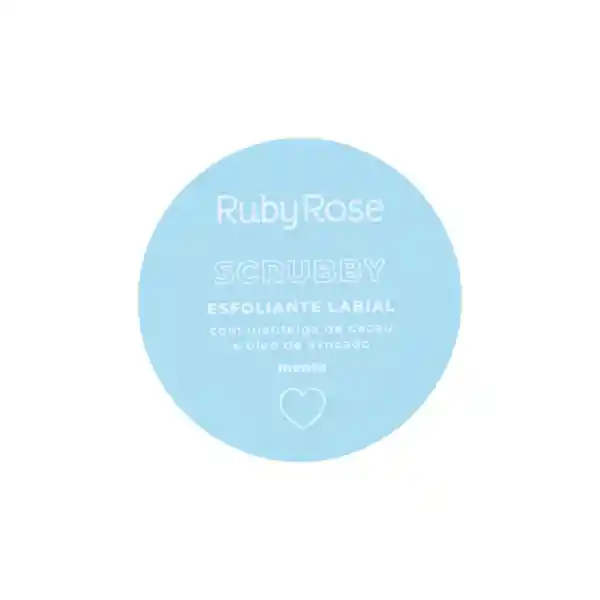 RUBY ROSE Exfoliante Labial Scrubby Menta