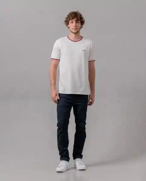 Camiseta Hombre Crudo S 100F100_CRU110605 Rifle