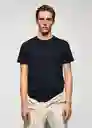 Camiseta Cherlo Navy Talla XS Hombre Mango