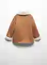 Abrigo Marion Camel Talla 71 Niña Mango