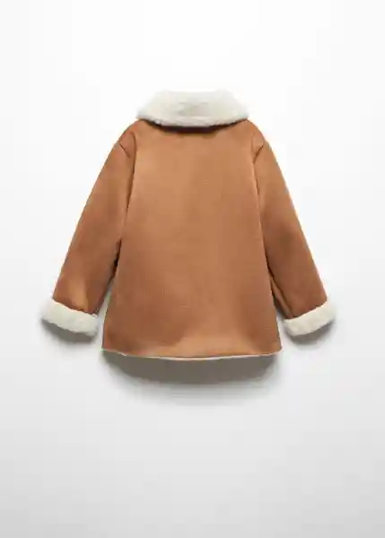 Abrigo Marion Camel Talla 71 Niña Mango