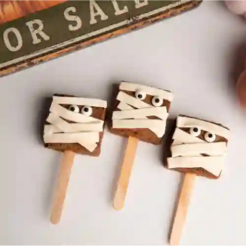 Brownie Paletas Halloween (x3 Und)