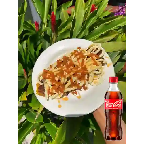 Combo Maduro c/ Queso 7 Cueros +Cocacola Orig 400ml