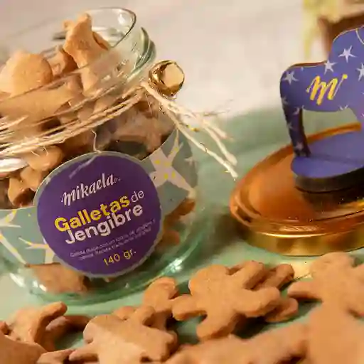 Galletas de jengibre frasco 120gr