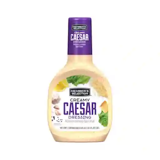 Members Aderezo Cremoso Tipo Cesar - Para Ensaladas y Vegetales