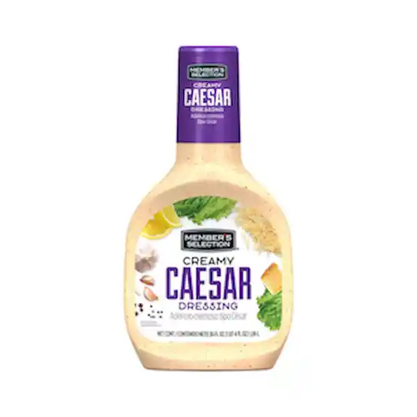 Members Aderezo Cremoso Tipo Cesar - Para Ensaladas y Vegetales