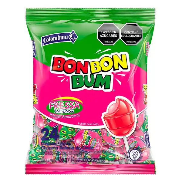 Bon Bon Bum Fresa Intensa 456 g