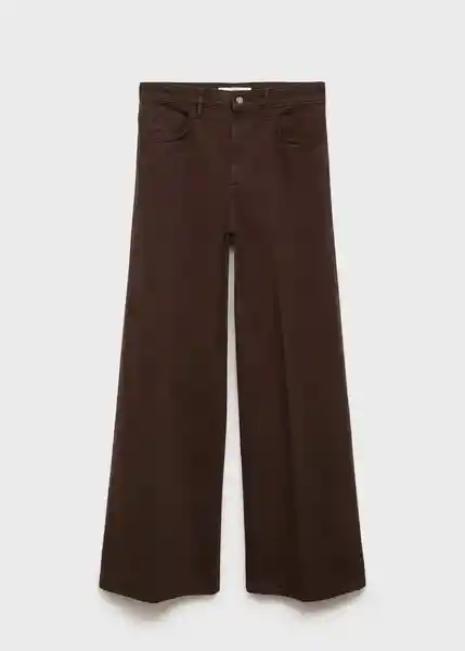Jean Elise Chocolate Talla 34 Mujer Mango