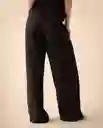 Pantalón Negro Jaguar Ultraoscuro Talla L 431G011 Espirit