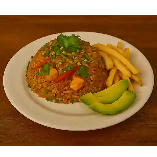 Arroz chaufa peruano