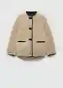 Chaqueta Bethoven Crudo Talla Xs Mujer Mango