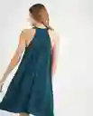 Vestido Verde Fuerte Oscuro Talla XXL 699F003 Esprit