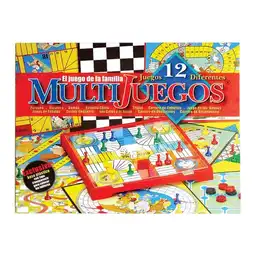 MULTIJUEGOS Kit de 12 Juegos Didácticos