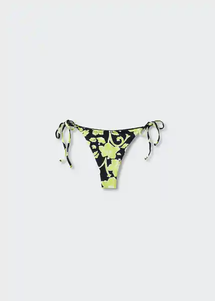 Braga Lilo Negro Talla L Mujer Mango