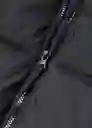 Abrigo Anorak Amerlong Negro Talla 08 Niños Mango
