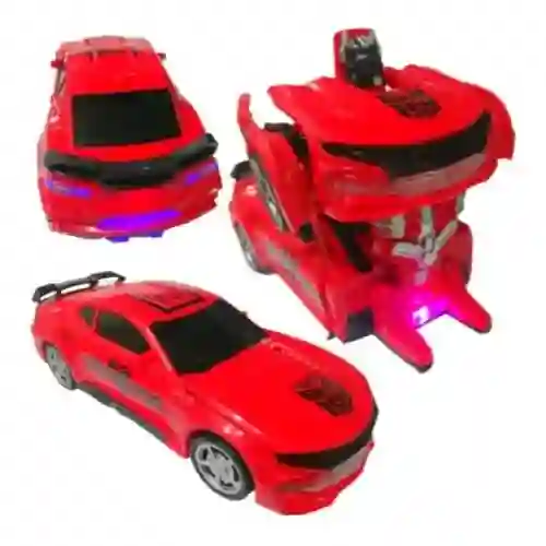 Super Juguete Carro Transformer Deportivo Niños