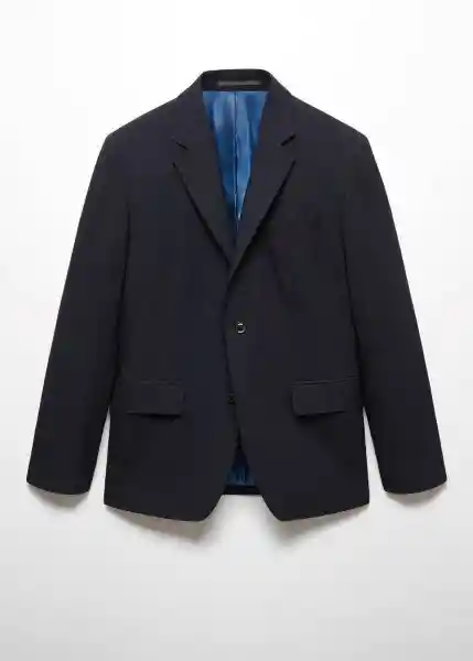 Blazer Americana Venecia Navy Talla 52 Hombre Mango