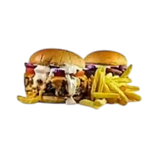 Super Combo 2 Hamburguesas, Papas y Bebida