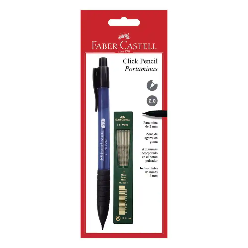 Faber Castell Portaminas Click Pencil 