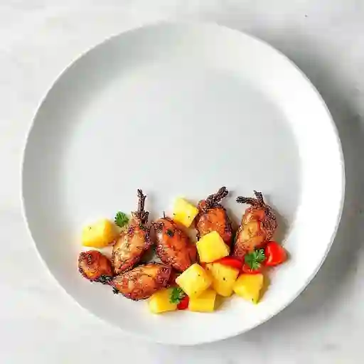 Grillos Costilla-piña-pimentón