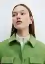 Chaqueta Nápoles Verde Talla M Mujer Mango