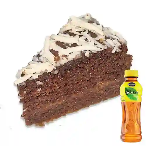 Combo Torta de Chocolate + Fuze Tea Limón 400ML