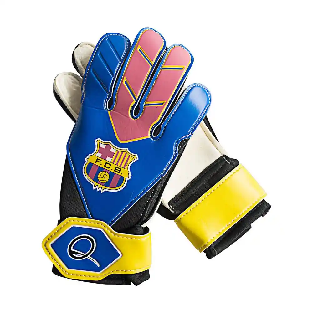 Qmax Sports Guantes Grandes con Temática A.C. Milan