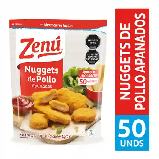 Zenú Nuggets De Pollo Apanados