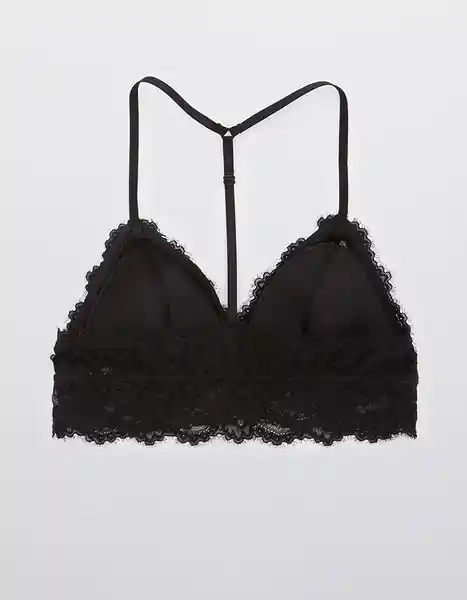 Bralette Aerie Negro Talla Large American Eagle 16972160