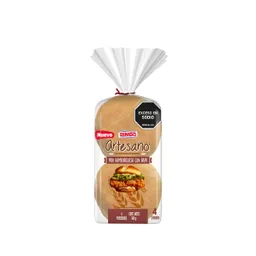 Bimbo Pan Hamburguesa Con Papa Artesano