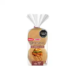 Bimbo Pan Hamburguesa Con Papa Artesano