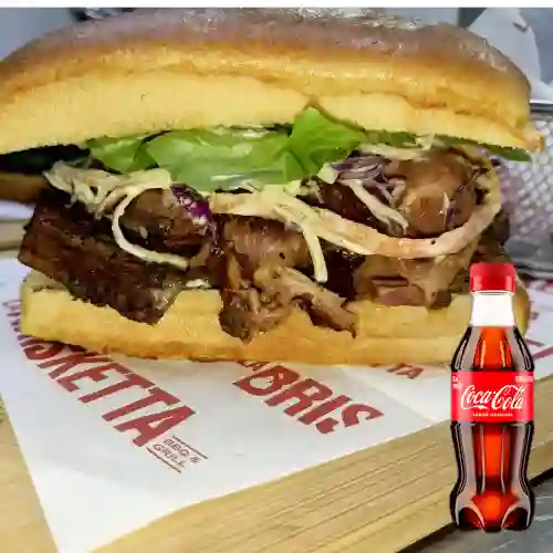 Combo Brismonster Sándwich + Coca Cola Original 250ML