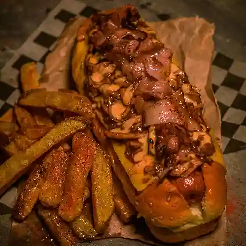 Hot Dog Pulled Pork