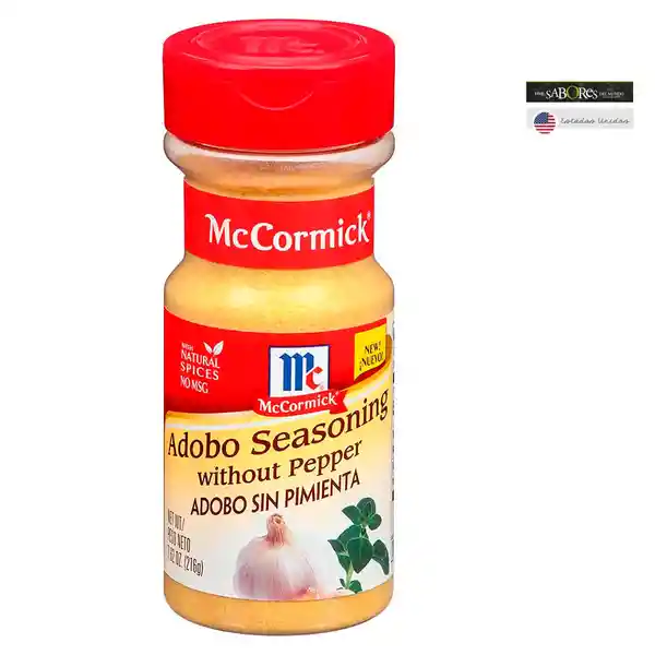 Adobo Mccormick Sin Pimienta