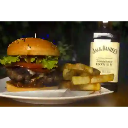 Hamburguesa Jack Daniel´s