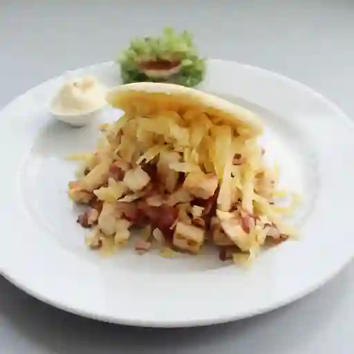 Arepa Cordon Blue de Pollo