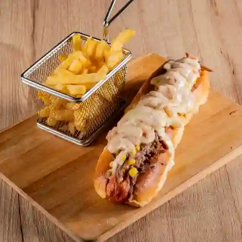 Next Level Hot Dog con Papas
