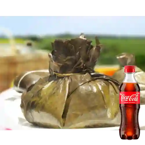 Combo Tamal + Coca-Cola Original 400 ml